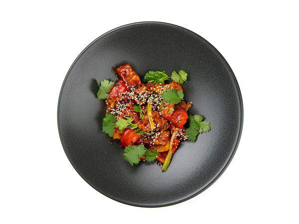 Chi Chi Asian Bistro - Жареные баклажаны с овощами