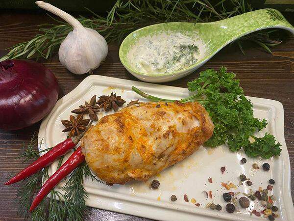 Конвент - Маринованное куриное филе, приготовленное на мангале