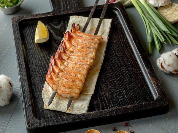 Чайхана neft lounge - Креветки тигровые