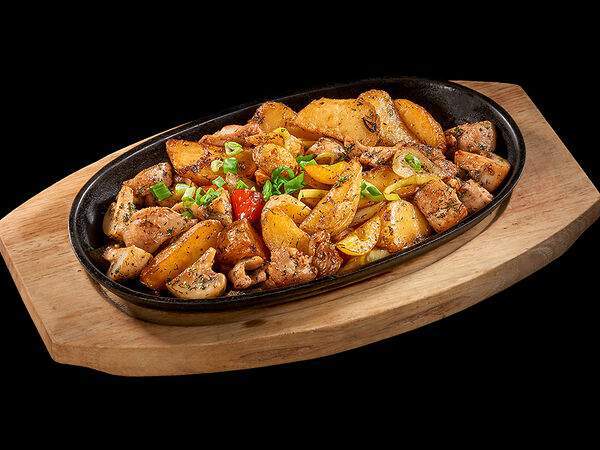 Осака - Жаркое по-домашнему с курицей, картофелем и шампиньонами