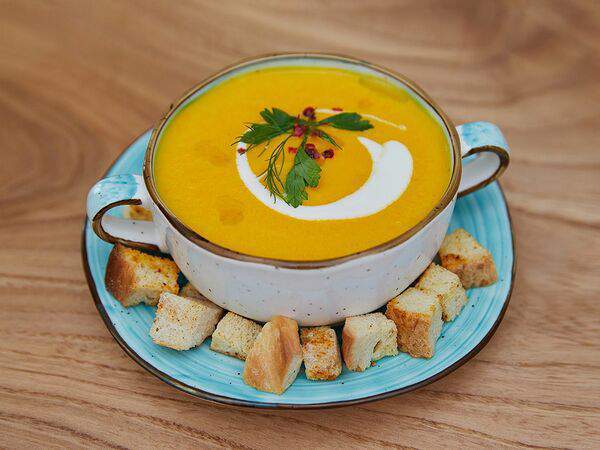 Кафе Театральное - Крем-суп из лосося