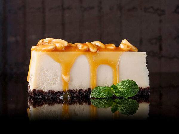 Рис - Чизкейк ореховый с соленой карамелью