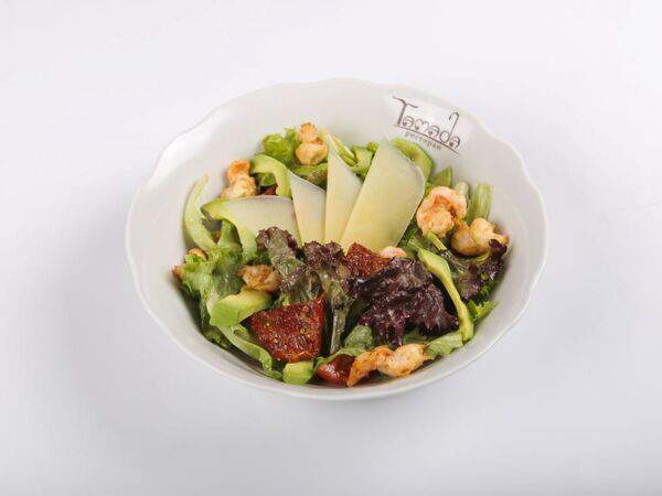 Ресторан Тамада - Салат с креветками и авокадо