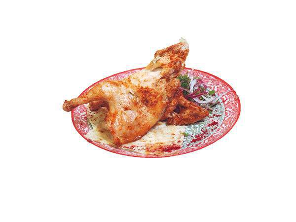 Мельница - Цыплёнок-корнишон целиком на вертеле