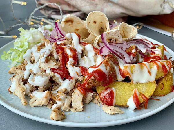 Папа Гришин - Шаверма на тарелке