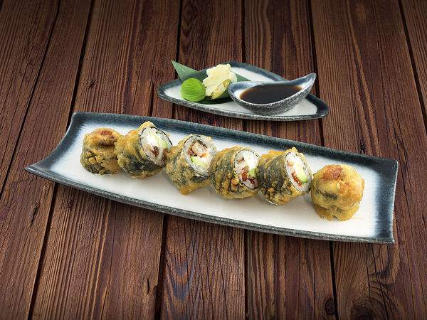 Тук-тук панда - Тёплый ролл Сливочный угорь