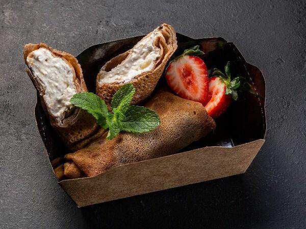 Best Food Sochi - Блинчики с бананом и шоколадом