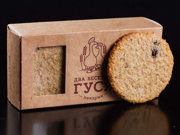 Два веселых гуся - Печенье овсяно-кокосовое с клюквой