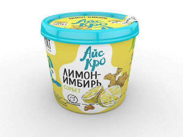 Биолавка - Сорбет Имбирь & Лимон без сахара