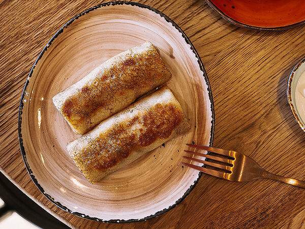 Тесто есть - Блины с ветчиной и сыром