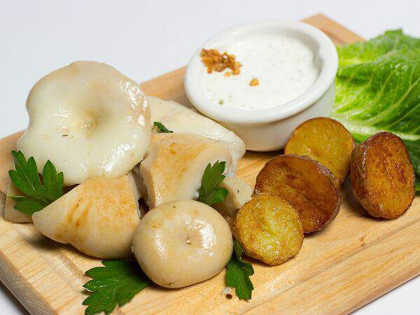 Гриль-бар Кооператив - Грузди со сметаной