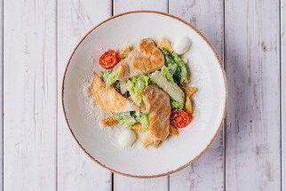 Хинкальная - Салат Цезарь с курицей