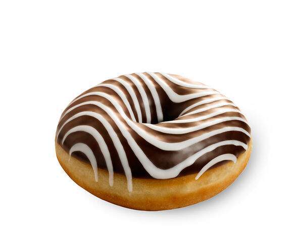 МакДональдс - Донат с шоколадным кремом