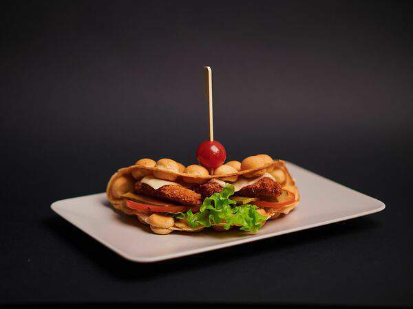 Yep Cafe - Гонконгская вафля Чикен чиз