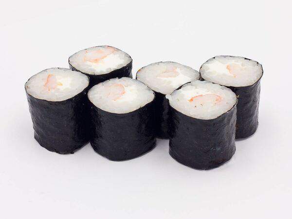 Hot-Pizza - Ролл с тигровой креветкой и сливочным сыром