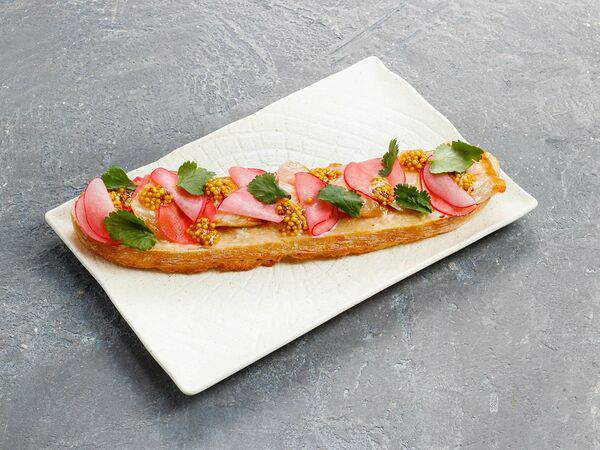 Jager Meet to Eat - Брускетта с копченым лососем