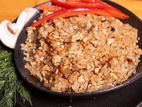 Тот самый бар - Чесночный рис с овощами