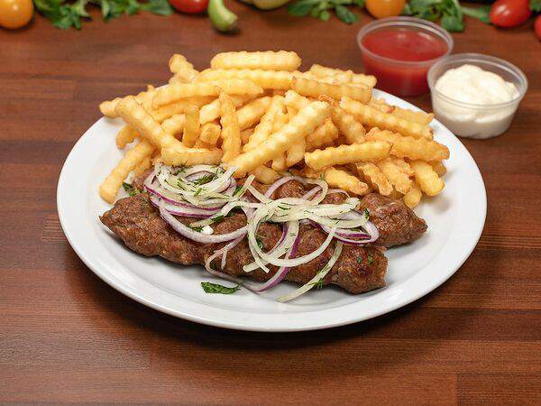 Шашлычкофф - Люля-кебаб из свинины с картошкой