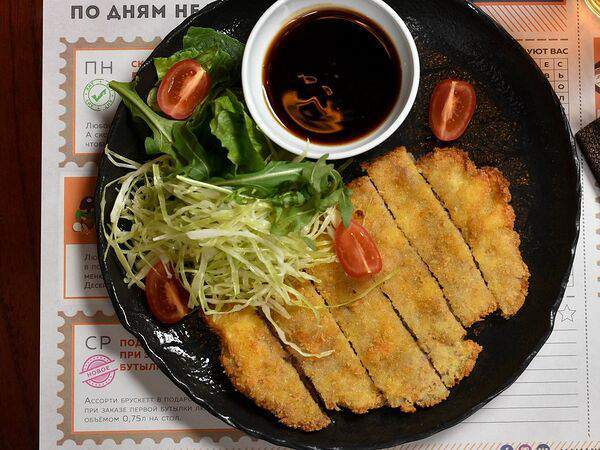 Мама Норка Папа Бобер - Свинина Тонкацу