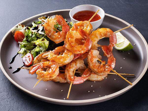 Паб 1067 - Креветки на гриле