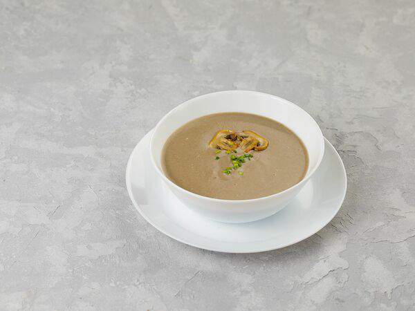 Столовая 8 минут - Крем-суп грибной с курицей