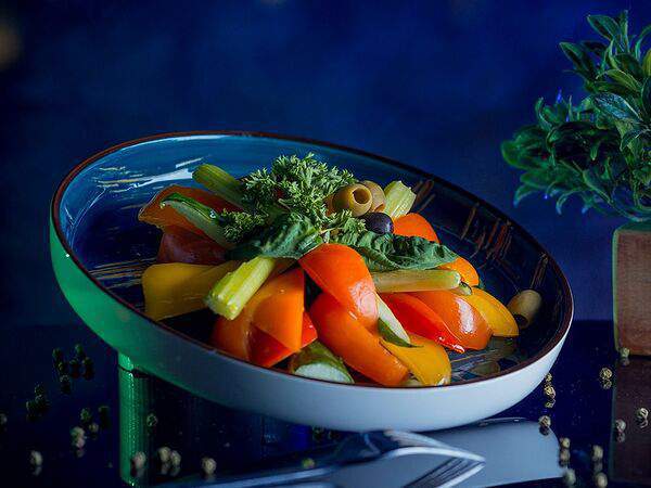 Spletny Lounge - Тарелка свежих овощей