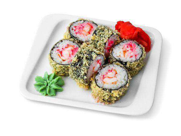 TomYumBar - Ролл Темпура с креветкой и соусом Лава