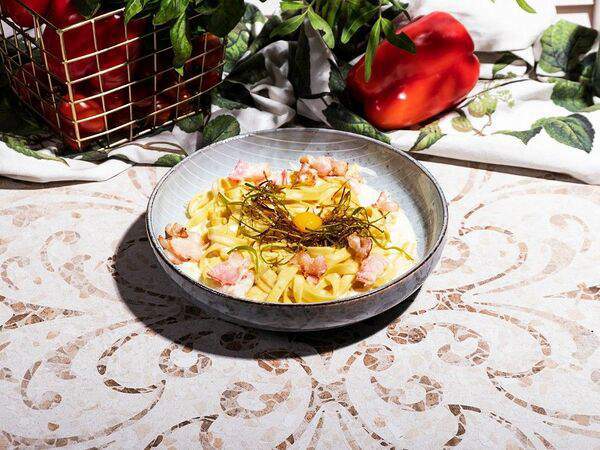 Перчини - Паста Карбонара