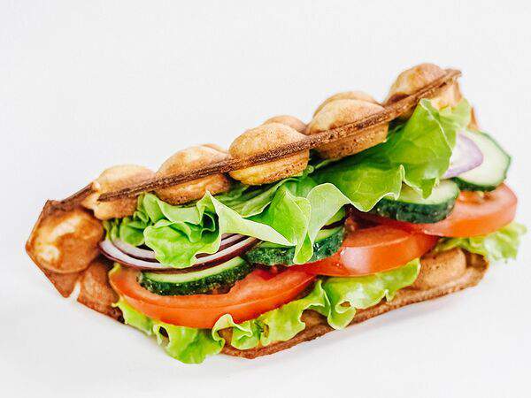 ZaCoffee - Сэндвич-вафля с овощами