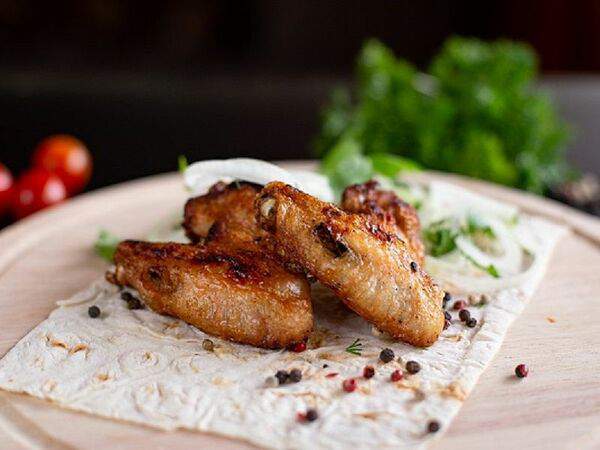 Очаг Драйв - Шашлык из куриных крылышек