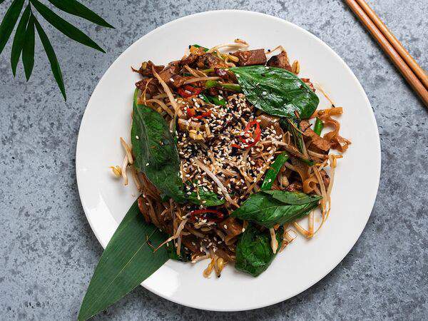 Godzilla Ramen - Пад Ки Мао (Тайская пьяная лапша)