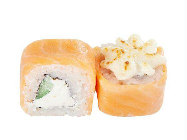 Сытый ниндзя - Запеченный ролл Филадельфия