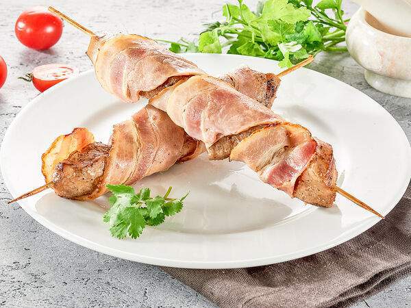 Кафе 24 - Шашлык куриный в беконе