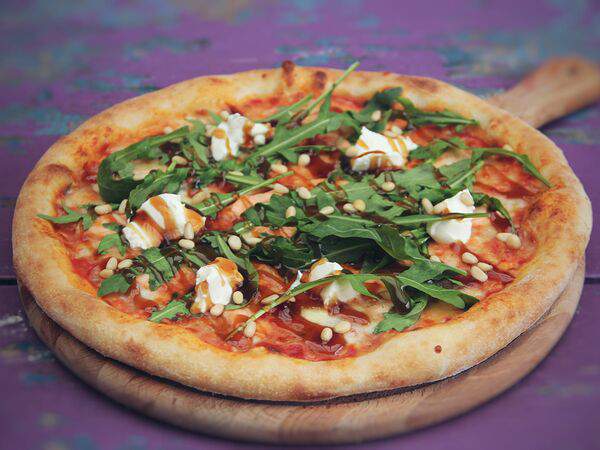 Food Mood - Пицца с лососем и сливочным сыром