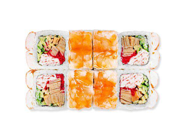 Белый рис - Эби кранч