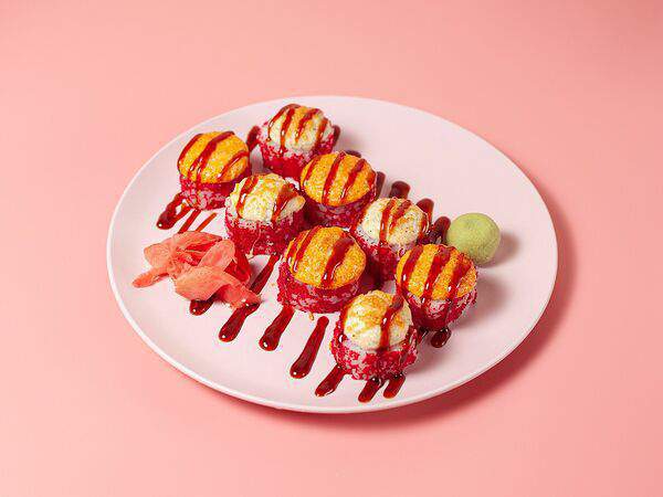 Sushibamz & Pizza - Ролл Калифорния Лосось Grill