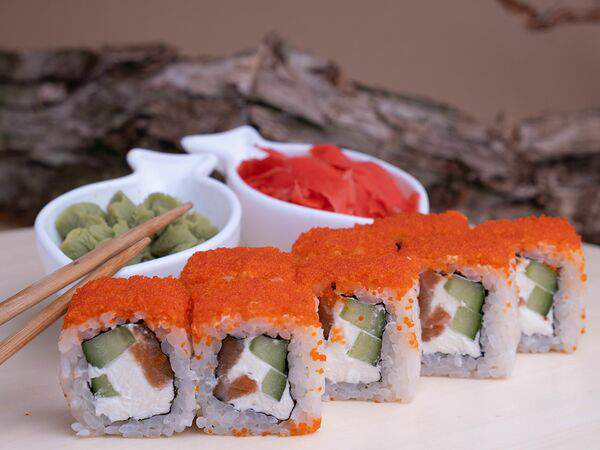 Сашидо - Ролл Сливочный лосось