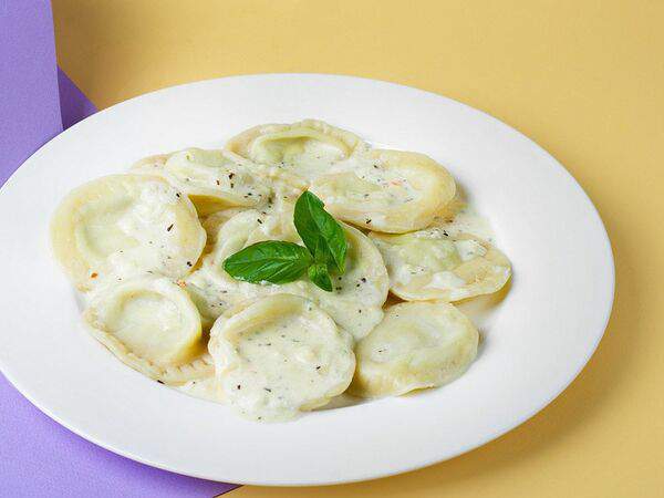 Ирис - Равиоли со шпинатом и брынзой