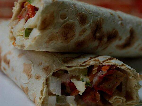 Go Vegan - Сейтан в лаваше