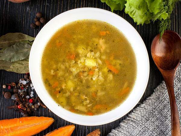 Горячий обед - Уха из горбуши