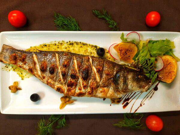 Мельница - Сибас на мангале