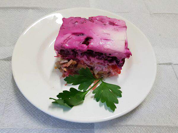 Волжская березка - Салат Под шубой