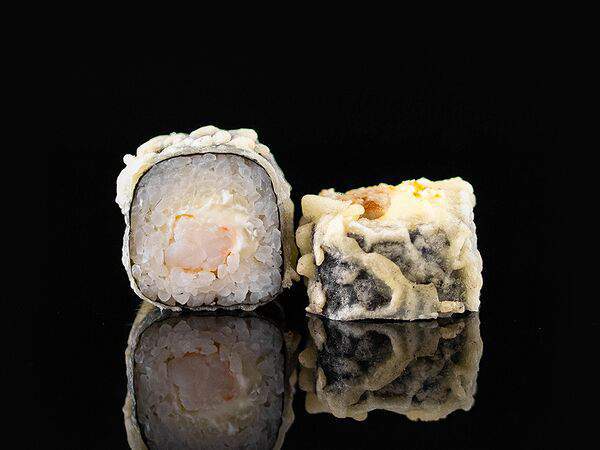 Cити ролл - Ролл с тигровой креветкой и сыром темпура