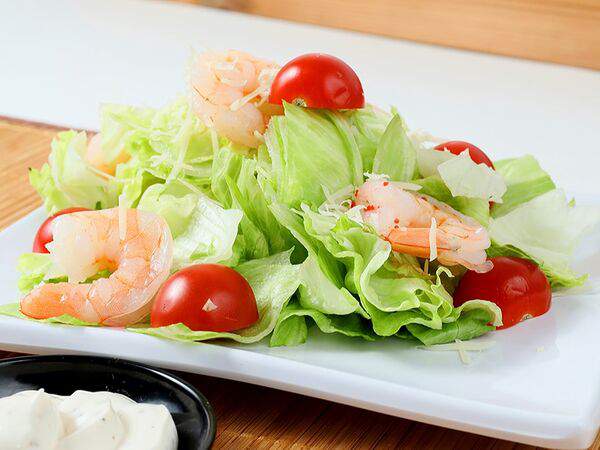 Sushiwoker - Салат Цезарь с креветками