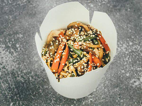 Сашими - Удон с курицей