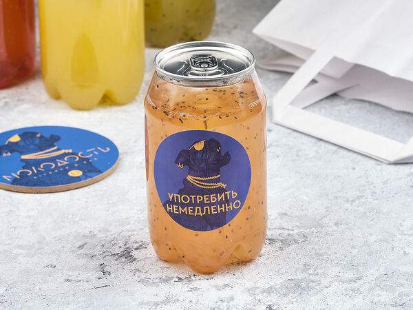 Молодость Kitchen & Bar - Лимонад Грейпфрут-Маракуйя