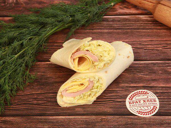 Брат Хлеб и его сестра Булка - Ролл с ветчиной и сыром