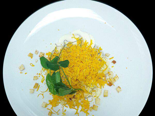 Хата - Салат с беконом, индейкой и грибами