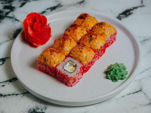 Роллы на районе - Теплый ролл Унаги хот