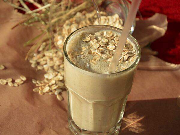 Travelers coffee - Злаковый смузи с бананом